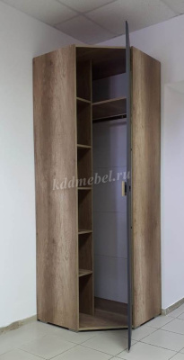 Шкаф угловой Наоми ШК-21 (Дуб каньон/Графит) 