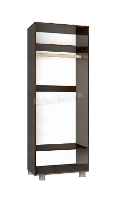 Шкаф платяной Эльза (Венге/Дуб молочный)