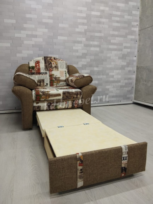 Кресло-кровать Уют с мягкими подлокотниками (1 кат.)