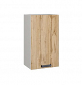 Шкаф верхний ШВ 400 Кухня Лофт (Фон серый/Дуб Вотан)