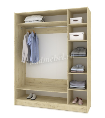 Шкаф-купе Браун Б681 1800 (Ирландский дуб) 