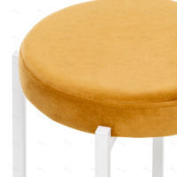 taburet_leset_Avis_metall_belyi_velur_Gorchica_(3)