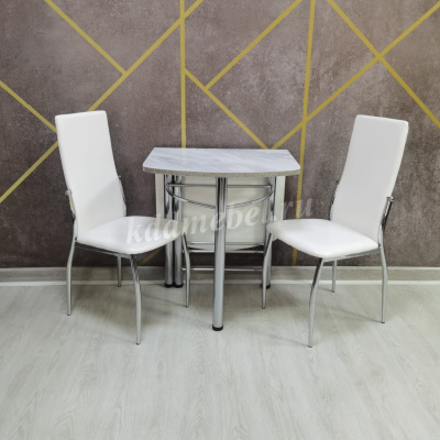 Стол обеденный ВВР пристенный Пластик (Лавант)