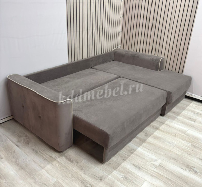 Угловой Диван-кровать Барри ДУ угол справа (Дрим стон/Дрим беж) (2 кат)