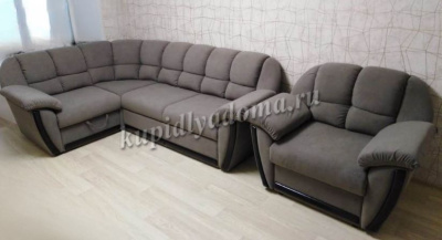 Угловой диван-кровать Марк + кресло (2 кат.)