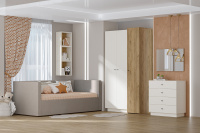 Квадро Молодежная - Дуб крафт Миндаль 1