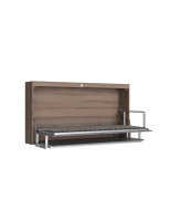 Раскладушка-кабинет Ясень Анкор темный - Темно-серый