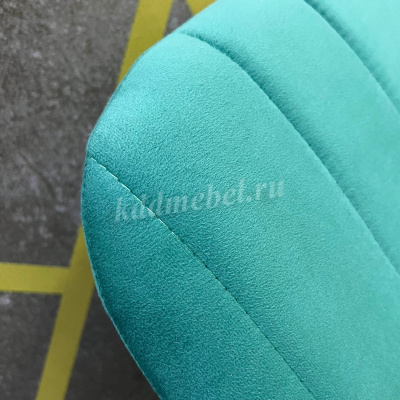 Стул обеденный Ник (Пыльно-бирюзовый Velur 43/Черный)