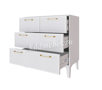 Комод малый Толедо (Белый)