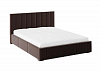 Кровать Нега 1.6 с подъемным механизмом (Коричневый)