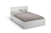 Кровать Лацио 1.6 с ортопедическим основанием (Белое дерево)