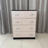 Комод Басса КМ-554 4 ящика (Венге/Дуб белфорт)