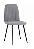 Стул обеденный Ник (Светло-серый Velur 09/Белый)