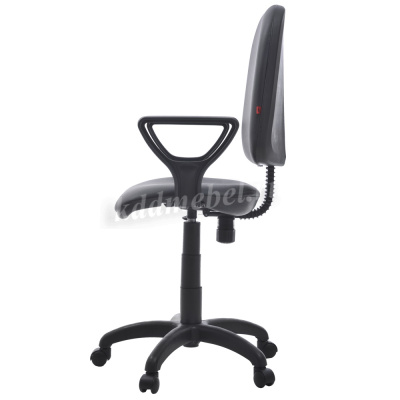 Кресло офисное Престиж Гольф PV-1 кож/зам (Черный)