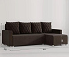 Диван-угловой Техас-2 (Коричневый)