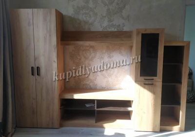 Гостиная Оскар 4 (Дуб золотой/Венге)