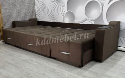 Угловой диван Брендон ПДУ с оттоманкой (2 кат.)