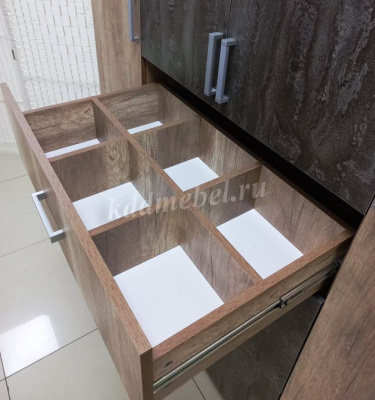 Шкаф распашной Нельсон-3 (Дуб каньон/Железный камень)