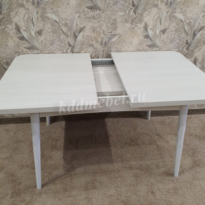 Стол обеденный раскладной Ялта-2 (Анкор светлый/Опора цилиндрическая)