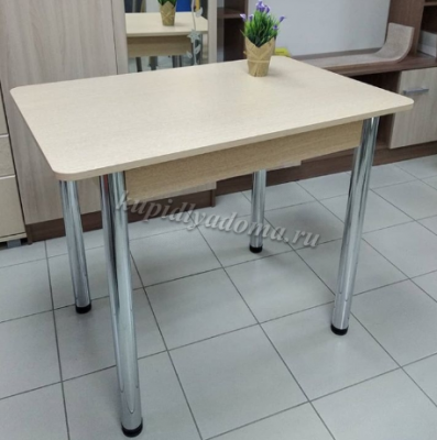 Стол обеденный прямоугольный (Дуб выбеленный)