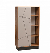 Шкаф комбинированный Гамма 54.06 (Таксония/Чёрный/Грэй)