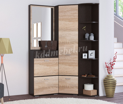 Шкаф Виола (Венге/Дуб сонома)