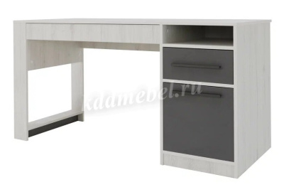 Стол письменный Нильс-1 (Дуб Эльза/Темно серый лофт)