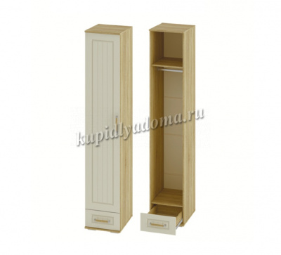 Пенал Маркиза ПН-02 (Дуб сонома/Крем сатин)