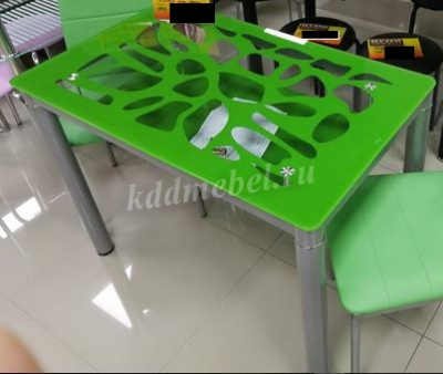 Стол обеденный В 828-2 (Зеленый)