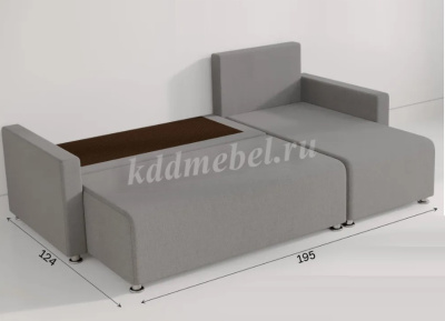 Диван-угловой Техас-2 (Серый)