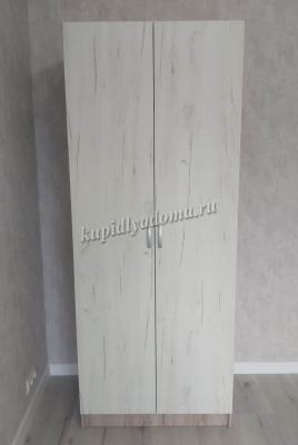 Шкаф распашной Басса ШКК-556 (Дуб крафт белый/Дуб крафт серый)