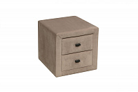 Тумба прикроватная Гамма (Велюр тенерифе хумус)