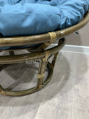 Кресло Papasan (Ротанг №6, ткань Matador 020)