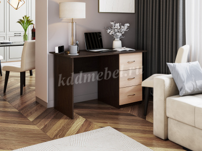 Стол письменный Сити-1 (Венге/Дуб молочный)