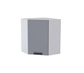 Шкаф верхний угловой сушка УС2 кухня Танго (Белый/Лайм глянец)