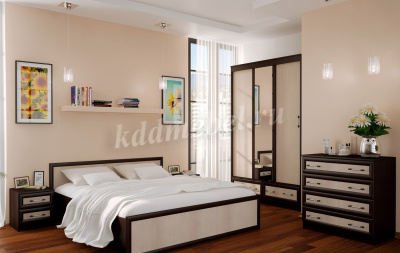 Шкаф угловой Модерн (Венге/Лоредо)