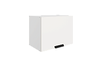 Шкаф навесной Джаз 36.24 L500 H450 (1 дв. гл. гориз.) (Белый)