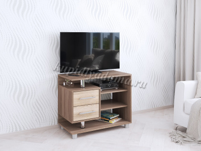 Тумба ТВ ТВ-011(2я)  (Ясень шимо темный/Дуб сонома)