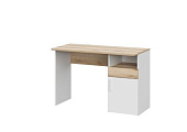 Стол письменный Геометрия-9 (Белый/Делано светлый)