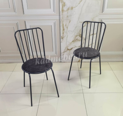 Стул Персей-1 (Графит/Велюр Бурый) тип 1