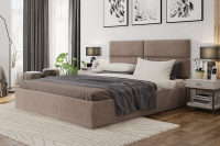 Сити рогожка корич