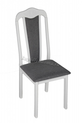 Стул обеденный RH 558С (Белый/Ткань серый) Уценка
