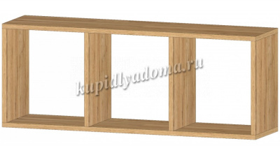 Полка Альфа (Дуб крафт)