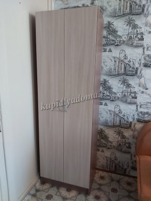 Шкаф бельевой Макарена ШК-301 (Ясень шимо темный/Ясень шимо светлый)