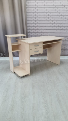 Стол компьютерный Ирбис (Дуб млечный)
