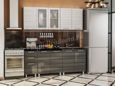 Кухня Титан 2,0 (Титан Бланш/Титан Нуар)