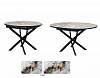 Стол обеденный раскладной Норд-4 (Опора Черный/Столешница Фотопечать S-334)