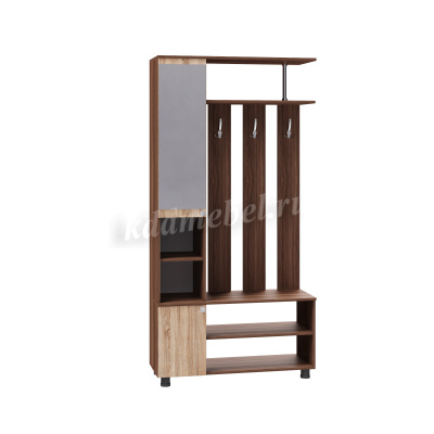 Прихожая Эконом (Ясень шимо темный/Дуб сонома)