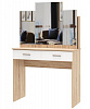 Туалетный столик Беатрис (Дуб сонома/белый глянец)