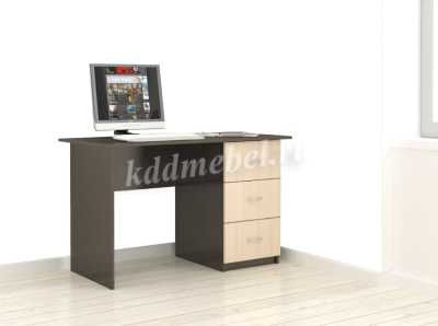 Стол письменный Сити-1 (Венге/Дуб молочный)